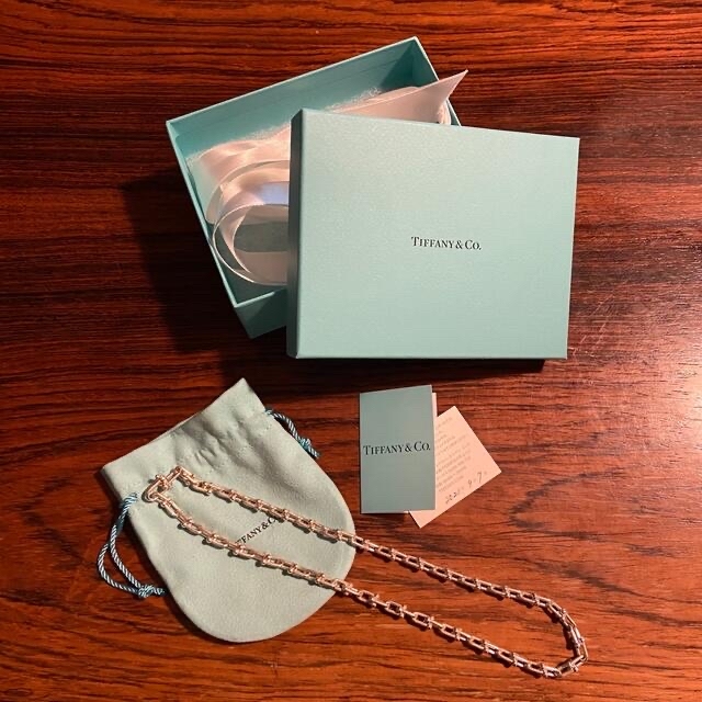 TIFFANY&CO. ティファニー　ハードウェア　ネックレス　シルバー