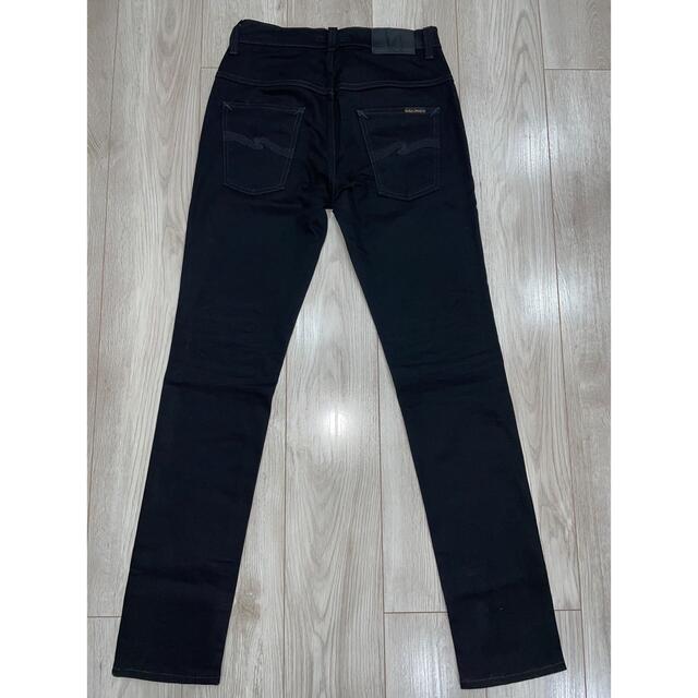 Nudie Jeans(ヌーディジーンズ)のnudie jeans THIN FINN DRY EVER BLACK メンズのパンツ(デニム/ジーンズ)の商品写真