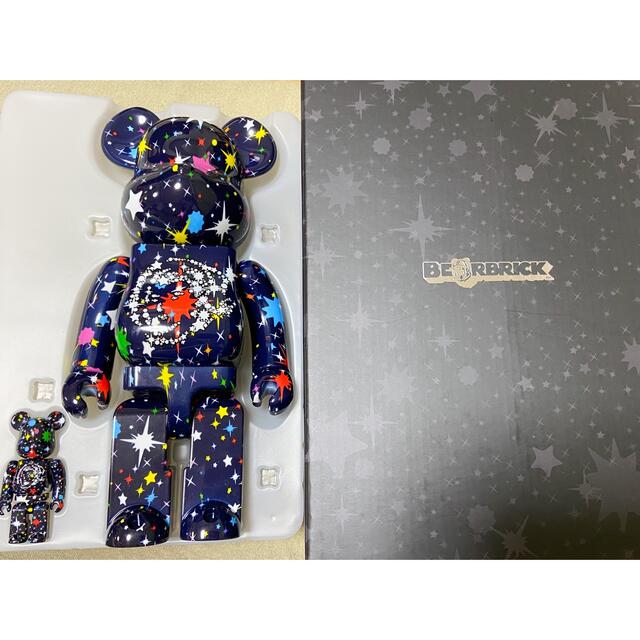 その他BE@RBRICK BBC STARFIELD 100% & 400% 正規品