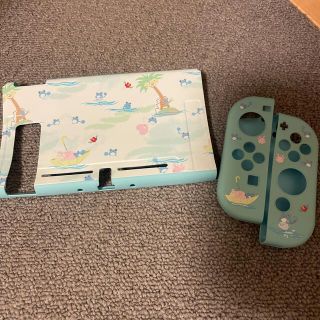 Switchカバー ポケモン マリル コダック(家庭用ゲーム機本体)