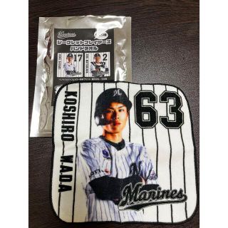 配送日指定可 千葉ロッテマリーンズ【63和田康士朗】応援タオル12枚