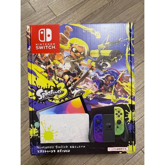 新型 NintendoSwitch ニンテンドースイッチ本体 スプラトゥーン3