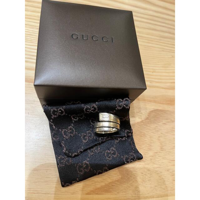 Gucci(グッチ)のGUCCI シルバーリング 12号 レディースのアクセサリー(リング(指輪))の商品写真