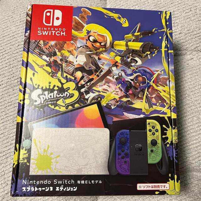 Nintendo Switch有機ELモデル スプラトゥーン3エディションエンタメ/ホビー