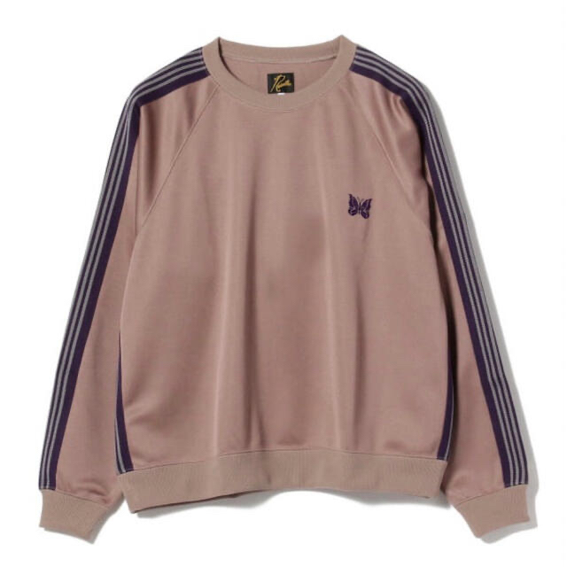 トップスL Needles track crew neck shirtトープ　パンツ