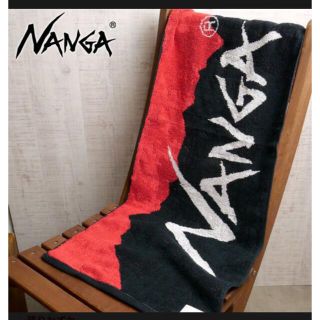 ナンガ(NANGA)の未使用未開封　ナンガ NANGA  フェイスタオル(寝袋/寝具)