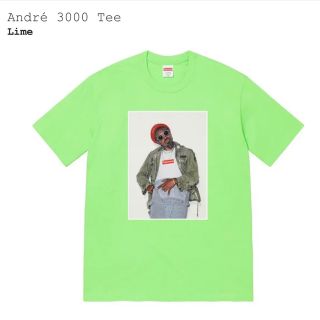 シュプリーム(Supreme)のSupreme Andre 3000 Tee "Lime(Tシャツ/カットソー(半袖/袖なし))