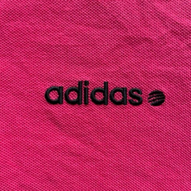 adidas - adidas アディダス ポロシャツ M ワンポイント刺繍ロゴの通販 ...