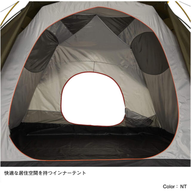 THE NORTH FACE(ザノースフェイス)の新品THE NORTH FACEテント Lander4ランダー4 NV22101 スポーツ/アウトドアのアウトドア(テント/タープ)の商品写真