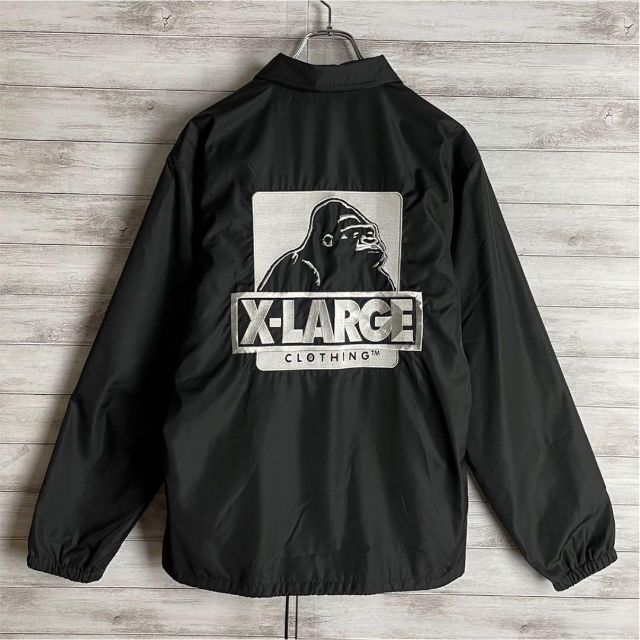 XLARGE - 【美品 人気モデル】エクストララージ⭐︎ゴリラ刺繍ロゴ 希少 コーチジャケットの通販 by 古着屋エル|エクストララージならラクマ XLARGE - 【美品 人気モデル】エクストララージ⭐︎ゴリラ刺繍ロゴ 希少 コーチジャケットの通販 by 古着屋エル|エクストララージならラクマ