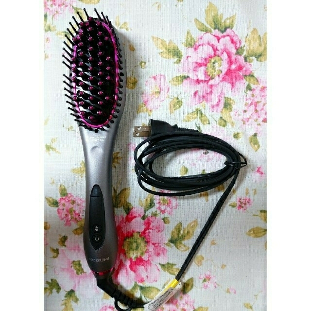 すぐ発送可能! KOIZUMI イオンバランス ヘアアイロンブラシ KHR-6900H ...