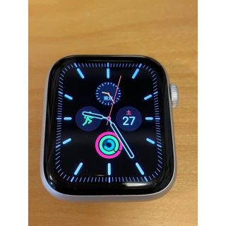 アップルウォッチ(Apple Watch)のApple Watch 6 (GPS) -44mmシルバーアルミニウム(腕時計(デジタル))