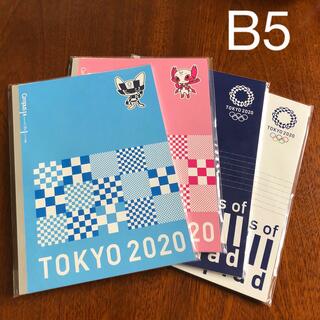 コクヨ(コクヨ)の未使用、東京オリンピック、B5、ノート、４冊セット(キャラクターグッズ)