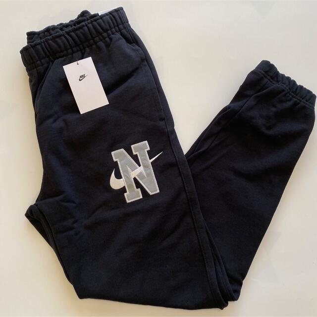 XLサイズ】新品 NIKE ナイキ レトロロゴ カフ ジョガーパンツ ブラック