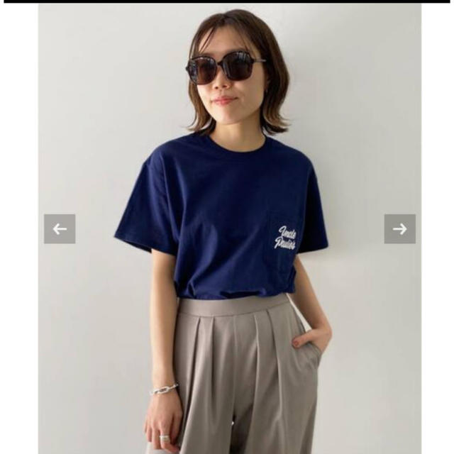 L'Appartement DEUXIEME CLASSE(アパルトモンドゥーズィエムクラス)のアパルトモン★アンクルポーリーズ★Tシャツ レディースのトップス(Tシャツ(半袖/袖なし))の商品写真