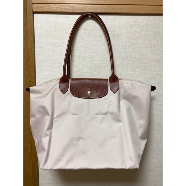 LONGCHAMP(ロンシャン)のロンシャン プリアージュ トートバッグ　L ライトベージュ レディースのバッグ(トートバッグ)の商品写真