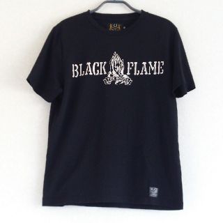 ブラックフレイム(BLACK FLAME)の◆5 レア 当時物 ブラックフレイム ルード Tシャツ 半袖 カットソー 黒(Tシャツ/カットソー(半袖/袖なし))