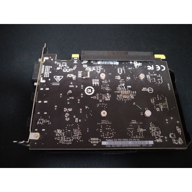 msi製 RADEON RX 550 4GB スマホ/家電/カメラのPC/タブレット(PCパーツ)の商品写真