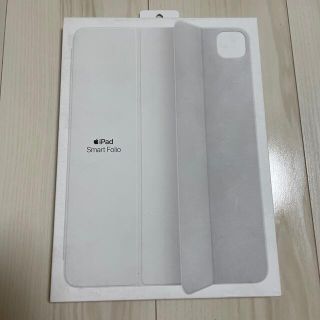 アイパッド(iPad)のiPad Pro11インチ用　スマートフォリオ　ホワイト(iPadケース)