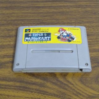 【たっくん様専用】スーパーマリオカートカセットのみ　スーパーファミコン(家庭用ゲームソフト)