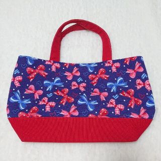 キラキララメ【新品】フェイラー⭐︎リボンリボン⭐︎ミニトート