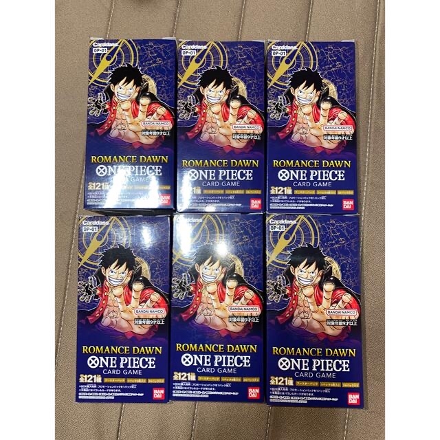 開店祝い ONE PIECE - ワンピースカードゲーム ROMANCE DAWN 6BOX Box
