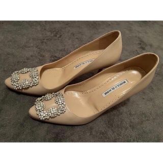 パンプス】 MANOLO BLAHNIK - 極美品 マノロ・ブラニク ハンギシ