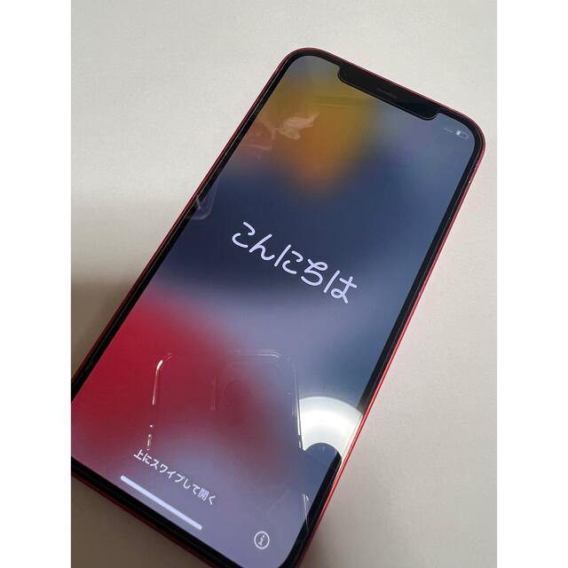 【SIMフリー】iPhone12 64GB product RED　美品