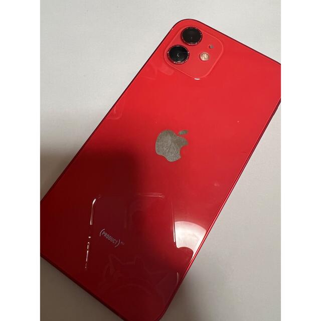 【SIMフリー】iPhone12 64GB product RED　美品