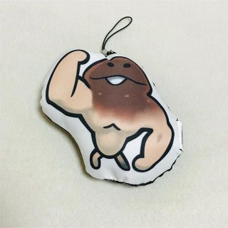 新品　なめこ　クリーナー　ストラップ(キャラクターグッズ)