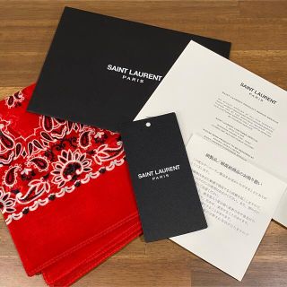 サンローラン バンダナ/スカーフ(メンズ)の通販 16点 | Saint Laurent