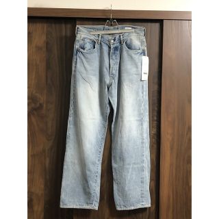 コモリ(COMOLI)の22AW COMOLI デニム5Pパンツ ブリーチ サイズ1(デニム/ジーンズ)