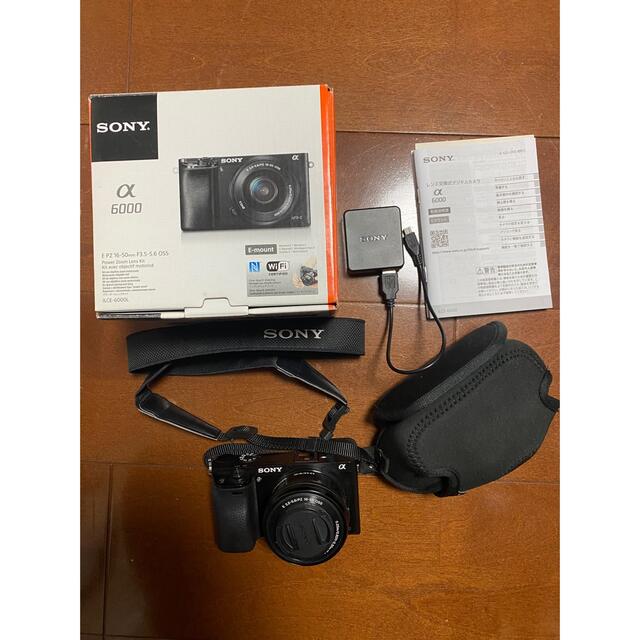 ミラーレス一眼 SONY ILCE−6000 ILCE-6000L(B) 公式通販激安
