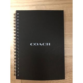 コーチ(COACH)の非売品　　COACH  メモ帳　ノート　B6サイズ(ノート/メモ帳/ふせん)