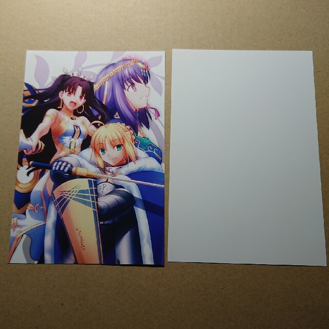 Fakers Fate FGO 同人ポストカード 2枚セット エンタメ/ホビーのアニメグッズ(その他)の商品写真