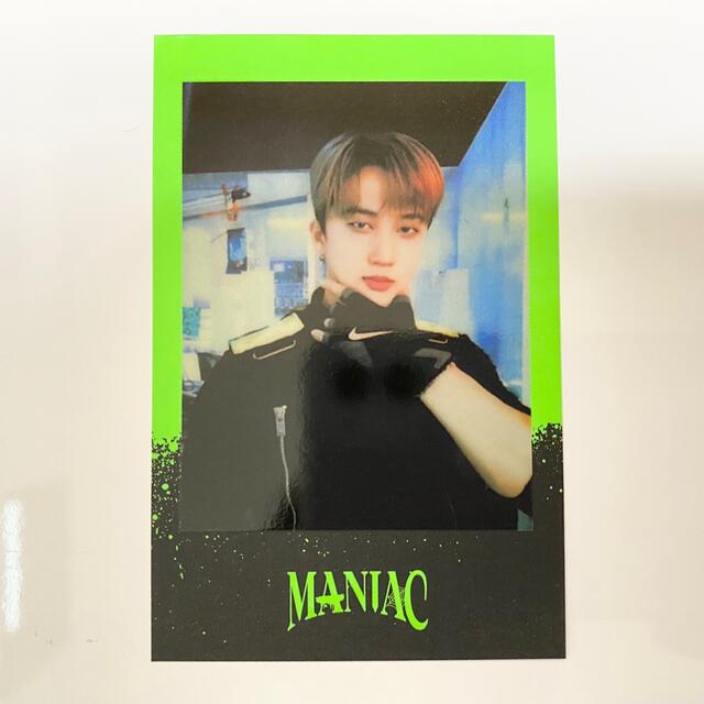 Stray Kids(ストレイキッズ)のstraykids MANIAC ソウルコン チャンビン ポラロイド エンタメ/ホビーのCD(K-POP/アジア)の商品写真