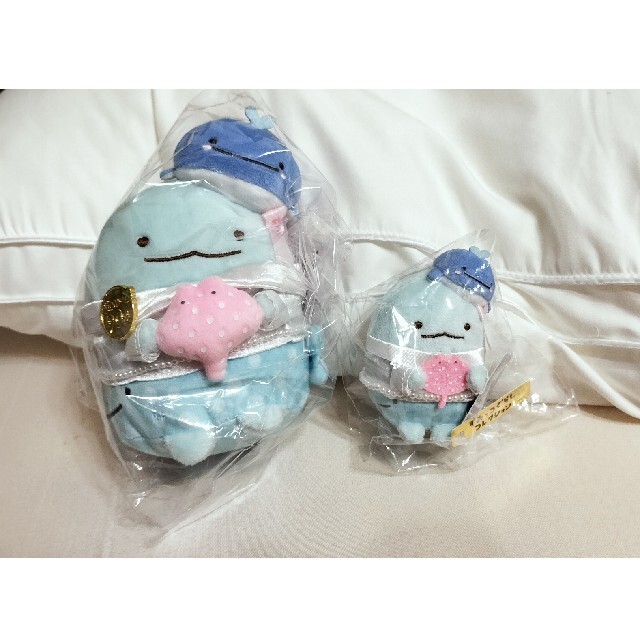 サンエックス展 とかげ ぬいぐるみセット - キャラクターグッズ おっきなすみっコぐらし展 イベント 限定 てのりぬいぐるみ 5点セット