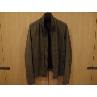 グイディ(GUIDI)の10sei0otto - Leather TrackJacket Gray 48(レザージャケット)