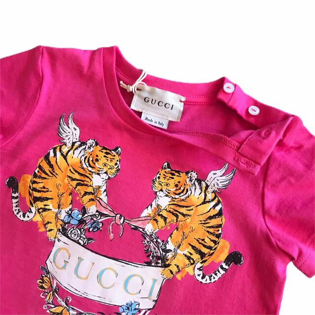 〈新品未使用タグ付き〉GUCCI子供服 男女兼用 Tシャツ