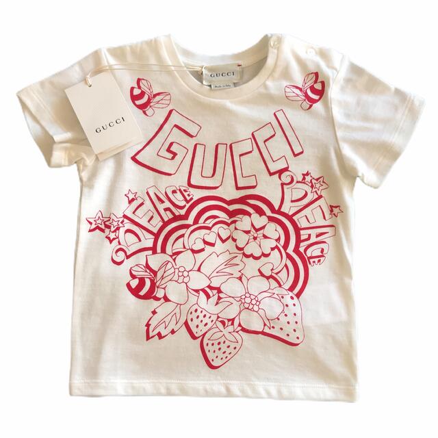 〈新品未使用タグ付き〉GUCCI子供服 男女兼用 Tシャツ | フリマアプリ ラクマ