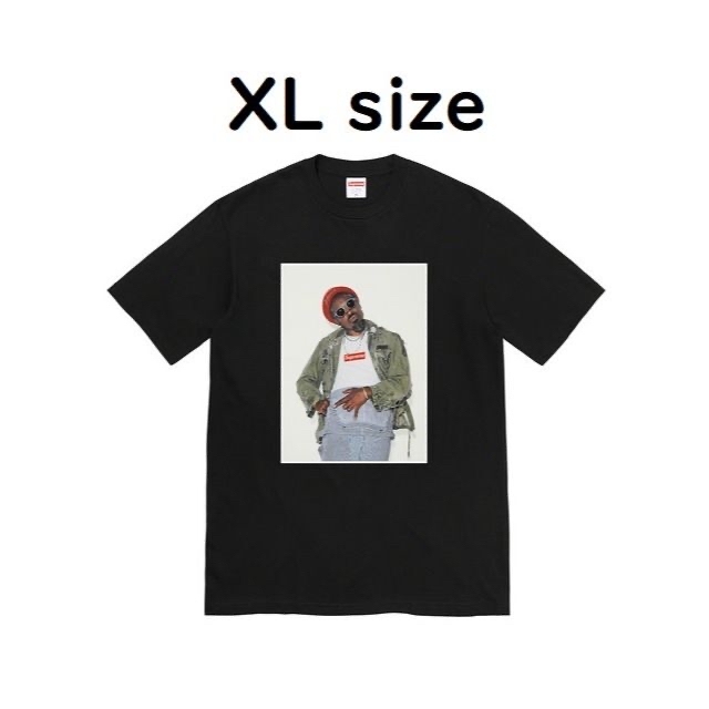 supreme André 3000 Tee black XLサイズ