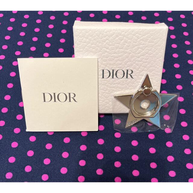 Dior(ディオール)のディオール⭐︎スマホリング スマホ/家電/カメラのスマホアクセサリー(その他)の商品写真