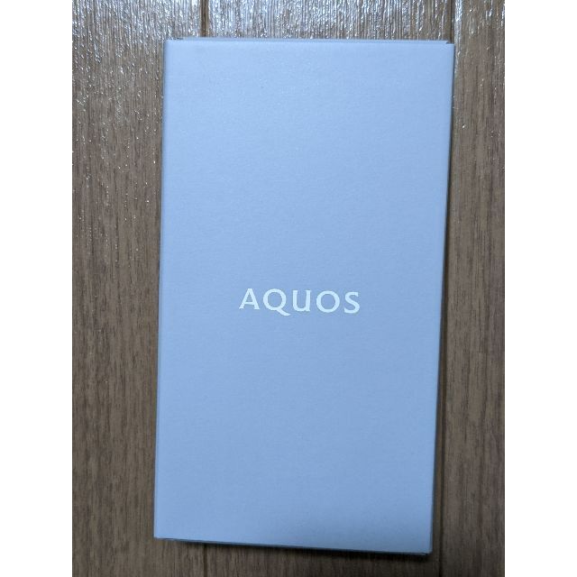 AQUOS(アクオス)のSHARP AQUOS sense6 128GB ブラック スマホ/家電/カメラのスマートフォン/携帯電話(スマートフォン本体)の商品写真