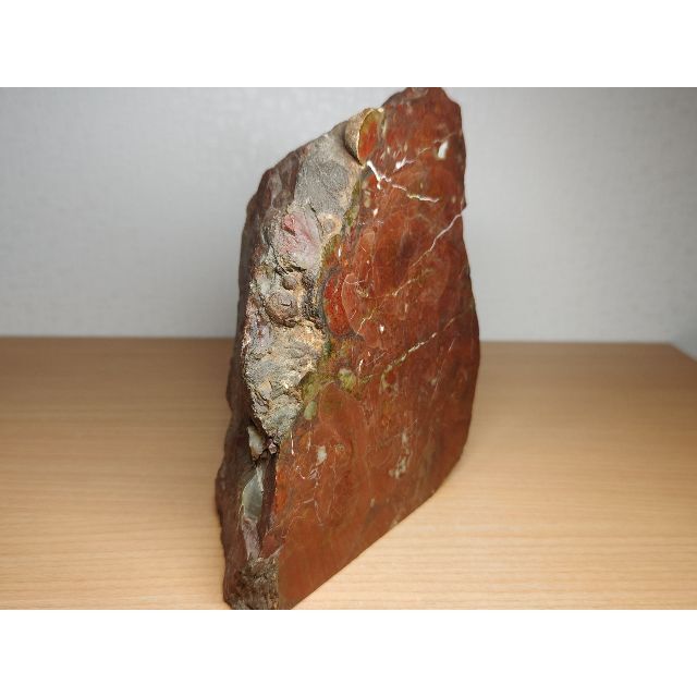 珪化木 2.8kg ジャスパー 碧玉 鑑賞石 原石 自然石 化石 紋石 水石