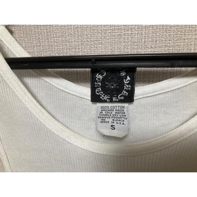 Chrome Hearts(クロムハーツ)の【希少】クロムハーツ　タンクトップ　ホワイトS メンズのトップス(タンクトップ)の商品写真