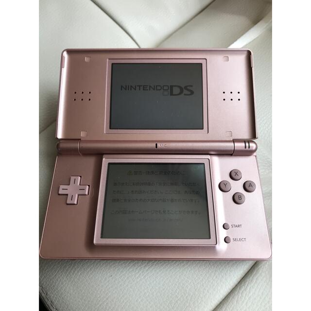 ■ニンテンドー　DS Lite メタリックローズ　任天堂