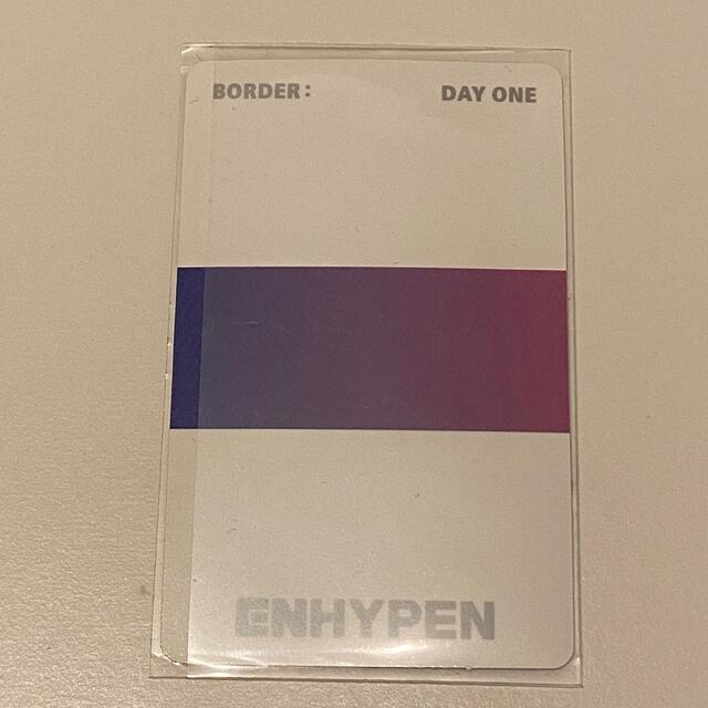 ENHYPEN ヒスン トレカ BORDER：DAY ONE Dawn - K-POP