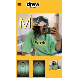 ドリューハウス(drew house)のDrew House Secret Tee ドリューハウス ロゴ Tシャツ M(Tシャツ/カットソー(半袖/袖なし))