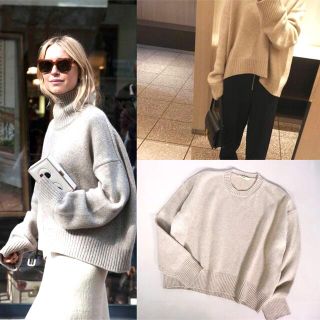 Celine セリーヌ カシミヤチャンキーニット