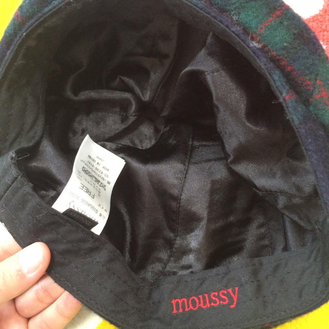 moussy(マウジー)の値下げ！moussy ベレー帽 レディースの帽子(ハンチング/ベレー帽)の商品写真